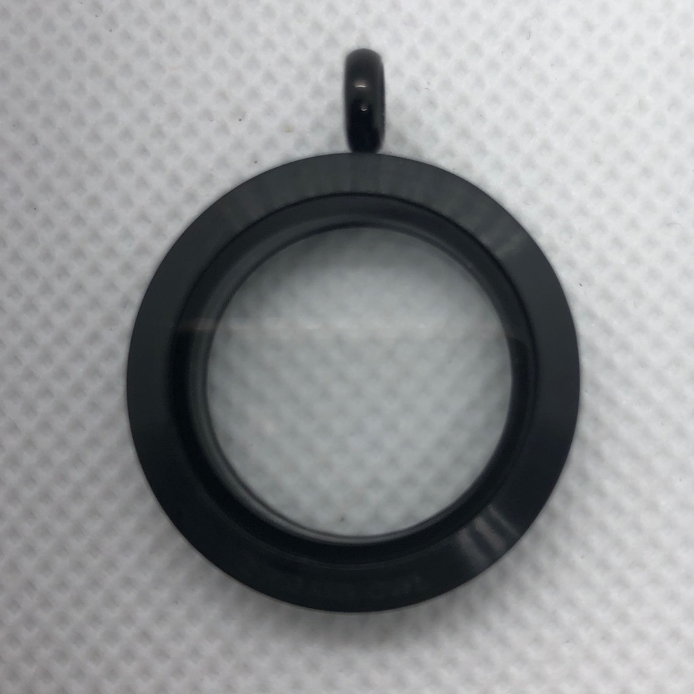 Origami Owl Medium Black Locket